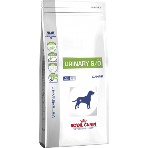 غذای خشک رویال کنین مخصوص سگ مبتلا به بیماری مجاری ادراری/ 2 کیلویی/ Royal Canin Urinary SO  LP 18